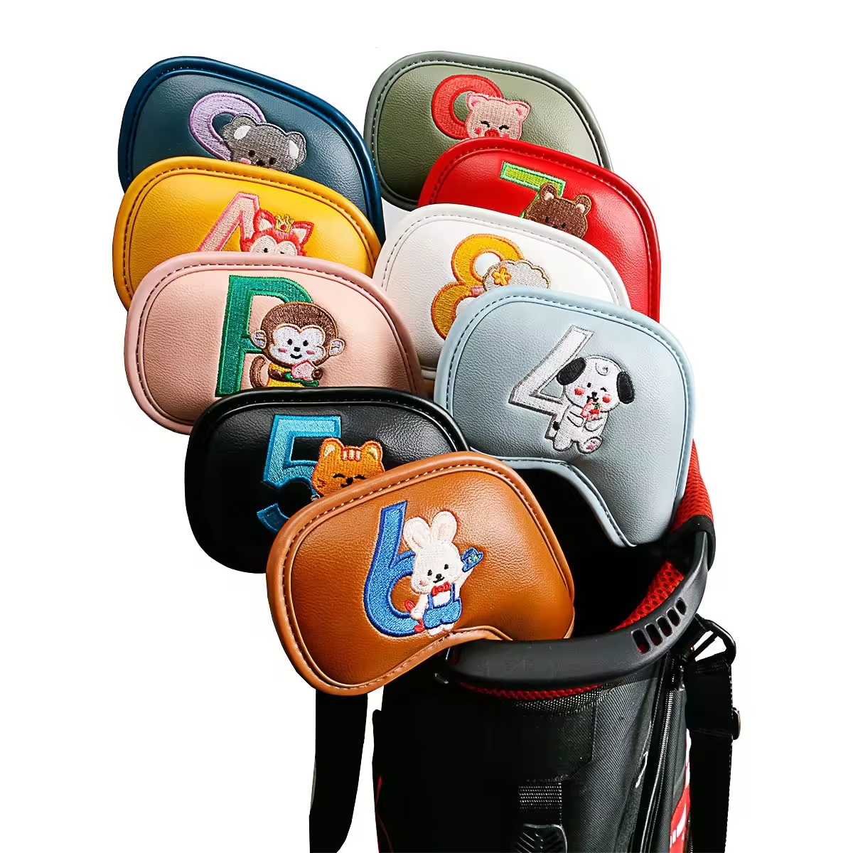9Pcs Cute Cartoon Animal Golf  - Golf Clubs review and price