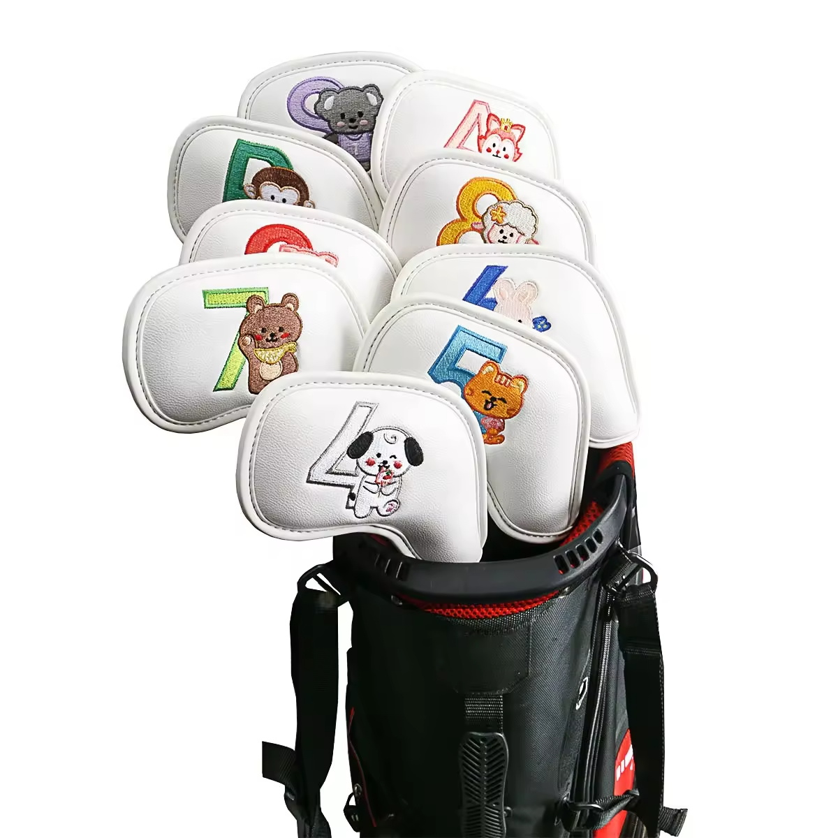 9Pcs Cute Cartoon Animal Golf  - Golf Clubs review and price